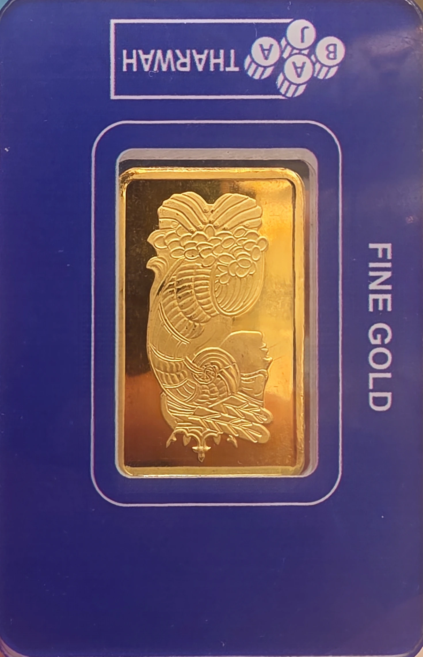 24-karat gold ingot - 20g | Fortuna Royal Design