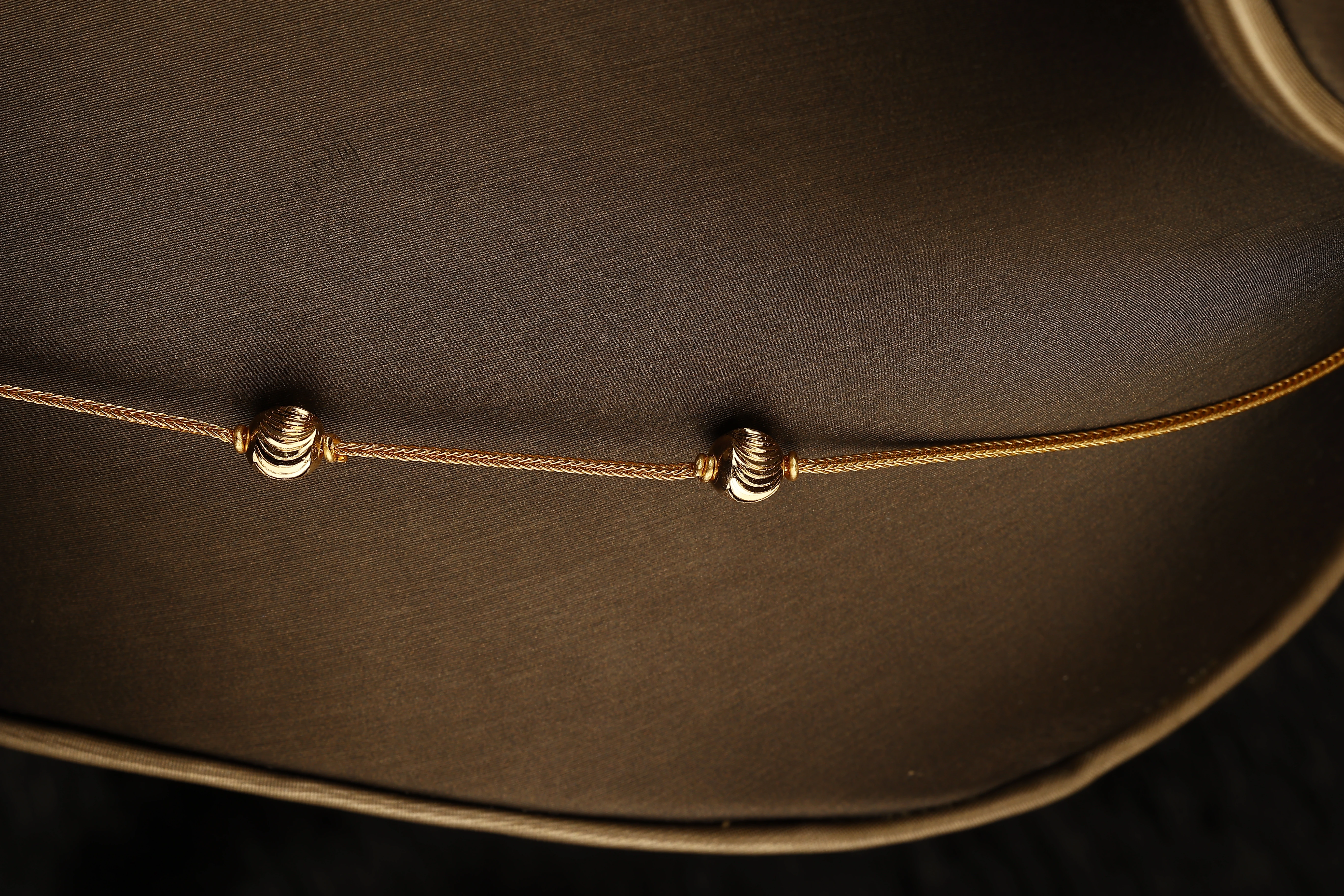 “Night Stars” 22K Gold Necklace – Y Waterfall Design with Beads & Star Charms